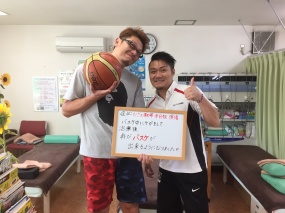 上田様　38歳　バスケットボール